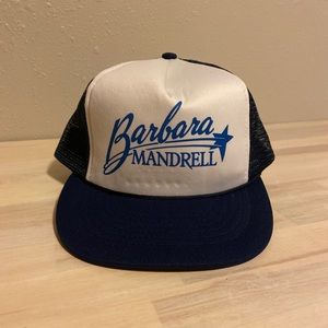 Vintage Barbara Mandrell Snapback Trucker Hat